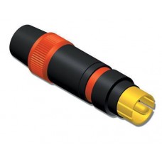 RCA connector - male heavy duty black & red pair